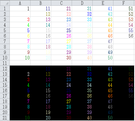 セルの文字色番号ColorIndexの取得と設定 ｜ Excel作業をVBAで効率化